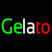 Gelato Neon Skilt