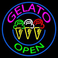 Gelato Neon Skilt