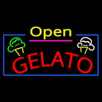 Gelato Neon Skilt
