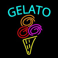 Gelato Neon Skilt