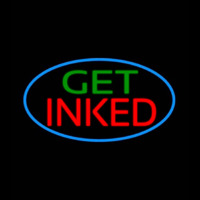 Get Inked Neon Skilt