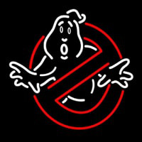 Ghostbusters Neon Skilt