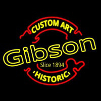 Gibson Guitar Custom Art Historic Neon Skilt