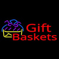 Gift Baskets With Logo Neon Skilt