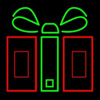 Gift Icon Neon Skilt