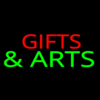 Gifts And Arts Block Neon Skilt