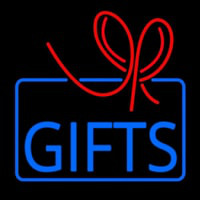 Gifts Block Logo Neon Skilt
