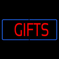 Gifts Rectangle Neon Skilt