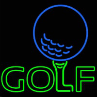 Golf Neon Skilt