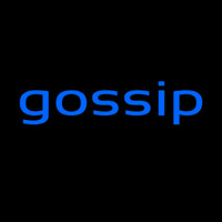Gossip Neon Skilt