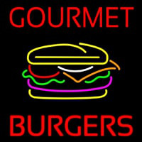 Gourmet Burgers Neon Skilt