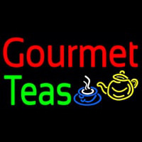 Gourmet Teas Neon Skilt