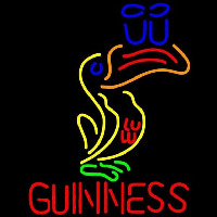 Great Looking Multicolored Guinness Beer Sign Neon Skilt