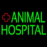 Green Animal Hospital Logo 2 Neon Skilt