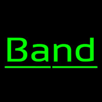 Green Band 1 Neon Skilt