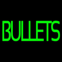 Green Bullets Neon Skilt
