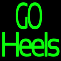 Green Go Heels Neon Skilt