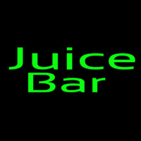 Green Juice Bar Neon Skilt