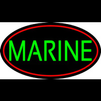 Green Marine Neon Skilt