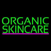 Green Organic Skincare Neon Skilt