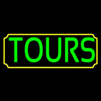 Green Tours Neon Skilt