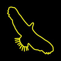 Griffon Vulture Neon Skilt
