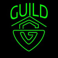 Guild Logo Neon Skilt