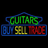 Guitars Buy Sell Trade 1 Neon Skilt