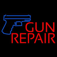 Gun Repair Neon Skilt