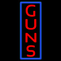 Guns Neon Skilt