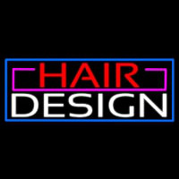 Hair Design Neon Skilt