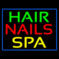 Hair Nails Spa Neon Skilt