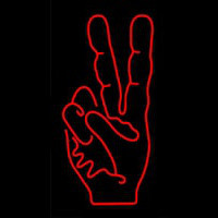 Hand Logo Neon Skilt