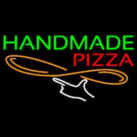 Handmade Pizza Neon Skilt