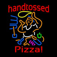 Handtossed Pizza Neon Skilt