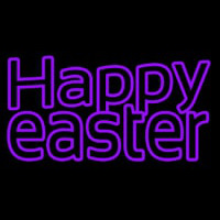 Happy Easter 2 Neon Skilt