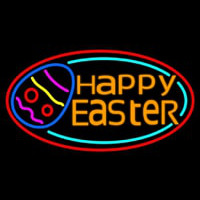 Happy Easter Egg 2 Neon Skilt