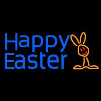 Happy Easter With Egg 1 Neon Skilt