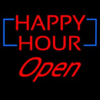 Happy Hour Open Neon Skilt