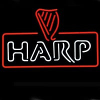 Harp Lager Guinness Pub Butik Fremvisning Øl Bar Neon Skilt Julegave