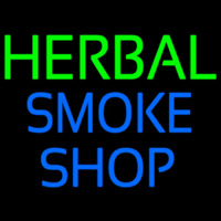 Herbal Smoke Shop Neon Skilt