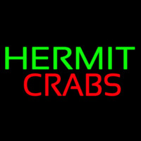 Hermit Crabs Neon Skilt