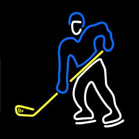 Hockey Neon Skilt