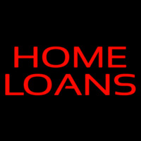 Home Loans Neon Skilt