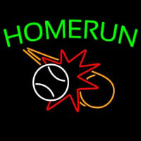 Home Run Neon Skilt
