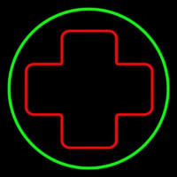 Hospital Plus Logo 2 Neon Skilt