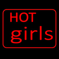 Hot Girls Neon Skilt