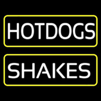 Hotdogs Shakes Neon Skilt
