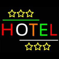 Hotel Neon Skilt