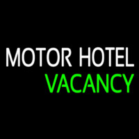 Hotel Vacancy Neon Skilt